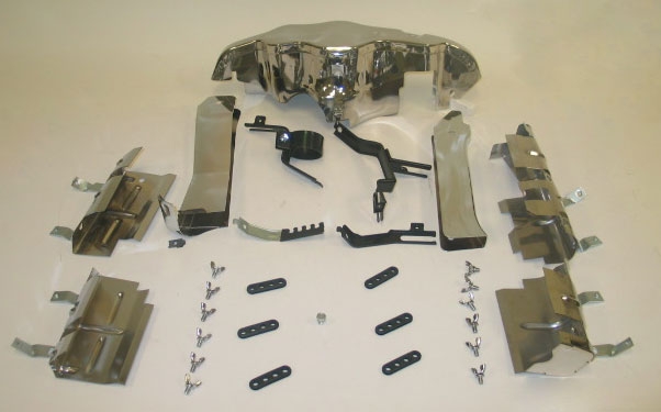 Ignition Shield Set- 327/350 For 1975-1977 Corvette-Southern Car Parts