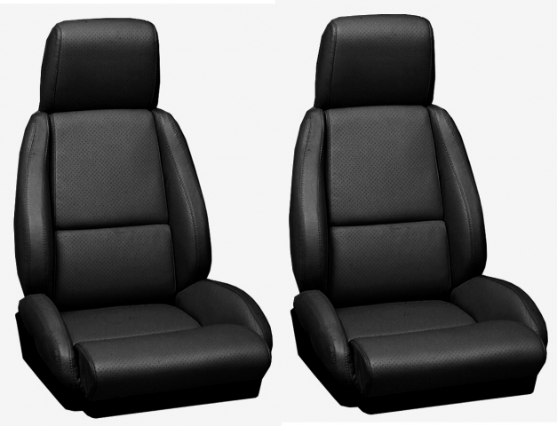 Corvette Cover Seat Leather Standard With Perforations 84 88 ( #E6986 ) |  Corvette Pacifica