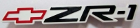 88888H EMBLEM-REAR-ZR1-WHITE-84-90