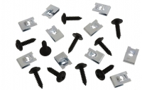 E19169 SCREW KIT-FRONT GRILLE-WITH U NUTS-20 PIECES-75-79